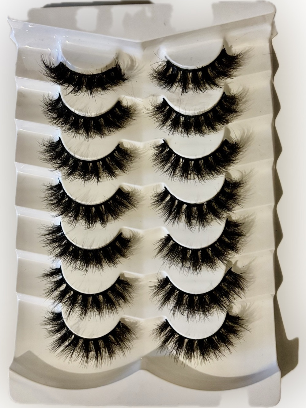 Black Fluffy False Eyelash Multipack - Natural Dramatic Lashes